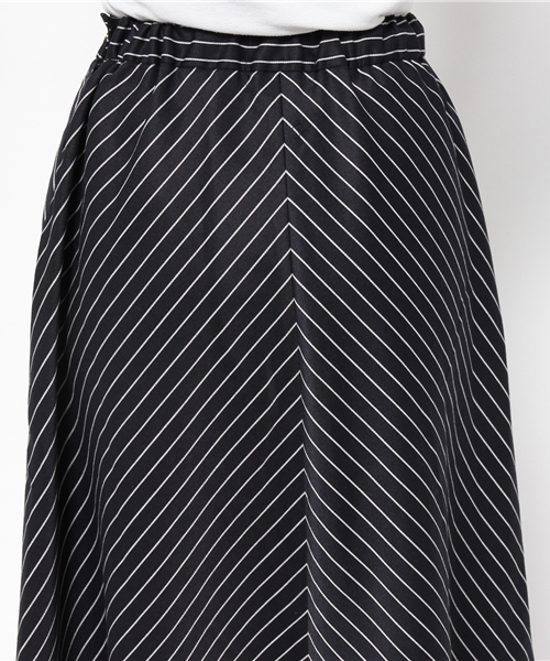 CIAOPANIC（チャオパニック）の「【Ciaopanic】ストライプフレアSK（スカート・レディース・ボルドー/ネイビー/グレー・FREE）」の15枚目の写真