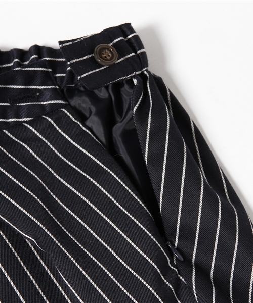 CIAOPANIC（チャオパニック）の「【Ciaopanic】ストライプフレアSK（スカート・レディース・ボルドー/ネイビー/グレー・FREE）」の7枚目の写真