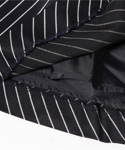 CIAOPANIC（チャオパニック）の「【Ciaopanic】ストライプフレアSK（スカート・レディース・ボルドー/ネイビー/グレー・FREE）」の8枚目の写真