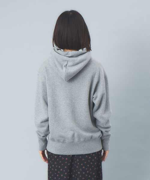 Rouge vif（ルージュヴィフ）の「吊裏毛スウェットパーカー（パーカー・レディース・グレー/オフホワイト・フリー）」の10枚目の写真