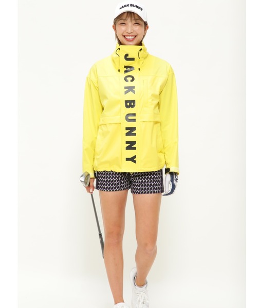 JACK BUNNY ジャックバニー フード付き ナイロン切替ジャケット ゴルフ JACK BUNNY ジャックバニー フード付き ナイロン切替ジャケット