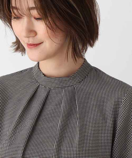 AG by aquagirl（エージーバイアクアガール）の「◆ハイネックキャンディスリーブブラウス【WEB限定サイズ】（シャツ/ブラウス・レディース・ブルー/ホワイト系/ブラック系1/ライトグレー・40/38/36）」の8枚目の写真