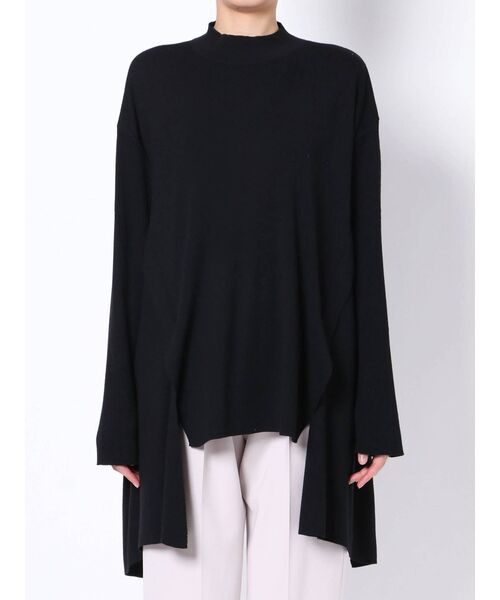 ELENDEEK（エレンディーク）の「テントボトルネックニット（ニット/セーター・レディース・ブルー/ブラック/オフホワイト/パープル・FREE）」の19枚目の写真