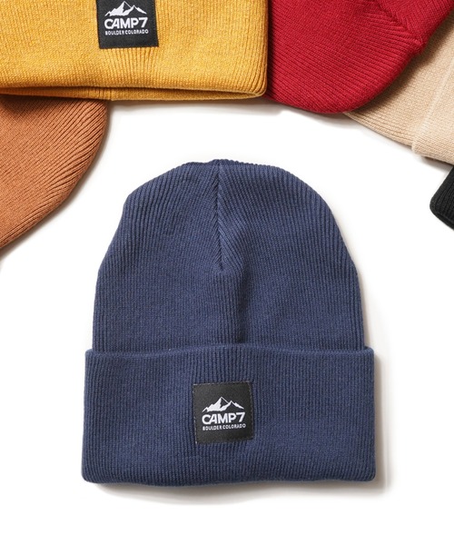 CAMP7（キャンプセブン）の「《CAMP7》CLASSIC KNIT CAP（ニットキャップ/ビーニー・メンズ・ブラック系その他/レッド/ヘザーグレー/ホワイト/キャメル/ネイビー/ベージュ/ブラック/マスタード・FREE）」の6枚目の写真