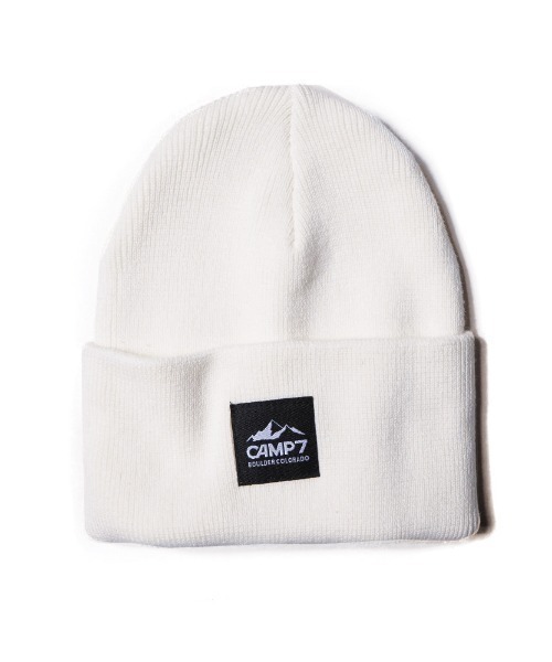CAMP7（キャンプセブン）の「《CAMP7》CLASSIC KNIT CAP（ニットキャップ/ビーニー・メンズ・ブラック系その他/レッド/ヘザーグレー/ホワイト/キャメル/ネイビー/ベージュ/ブラック/マスタード・FREE）」の3枚目の写真