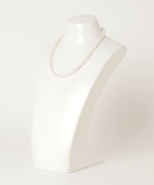 ANOTHERYOUTH(アナザーユース)の「【ANOTHERYOUTH/アナザーユース】logo pearl necklace/パールンネックレス ロゴネックレス(ネックレス・メンズ・シルバー・ONE SIZE)」の11枚目の写真