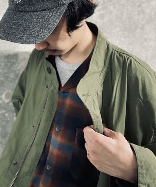 ARMY TWILL(アーミーツイル)の「【ARMY TWILL/アーミーツイル】FISH TAIL COAT モッズコート(モッズコート・メンズ・ブラック/カーキ・MEDIUM/LARGE)」の3枚目の写真