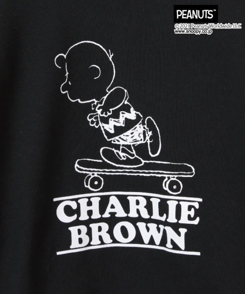GLOBAL WORK(グローバルワーク)の「キッズ/PEANUTS/クルースウェット/218325(Tシャツ/カットソー・キッズ・チャコールグレー/ライトピンク/オフホワイト/ネイビー/ブラック・110cm/100cm/120cm/130cm/140cm/150cm/160cm)」の17枚目の写真