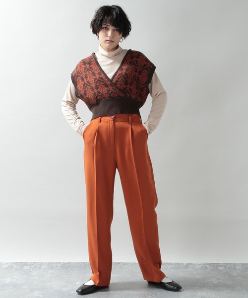 RAGEBLUE（レイジブルー）の「シンプルインナータートルネック/238111（Tシャツ/カットソー・レディース・ダークブラウン/ベージュ系その他/ブルー系その他/オレンジ系その他/ホワイト/ブラック・FREE）」の9枚目の写真