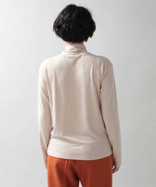 RAGEBLUE（レイジブルー）の「シンプルインナータートルネック/238111（Tシャツ/カットソー・レディース・ダークブラウン/ベージュ系その他/ブルー系その他/オレンジ系その他/ホワイト/ブラック・FREE）」の19枚目の写真