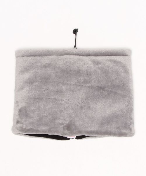 Right-on（ライトオン）の「リバーシブルネックウォーマー（ネックウォーマー/スヌード・メンズ・ブラック/グレー・フリー）」の5枚目の写真