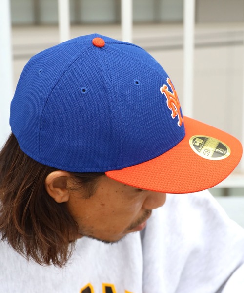未使用　MLBニューヨークメッツ×FELT ニューエラバタフライ刺繍キャップ 9FORTY A-Frame トラッカー MLB Mesh Embroidery ニューヨーク