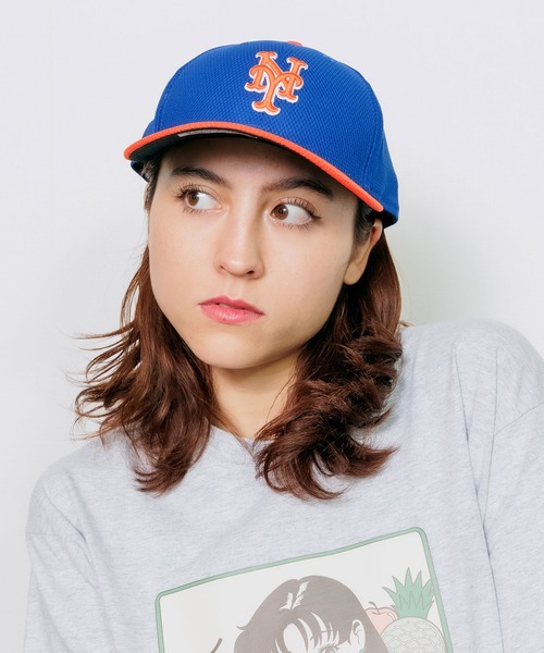ニューヨーク刺繍キャップ 79 NYC ゴッドヘッド刺繍キャップ – EVISU