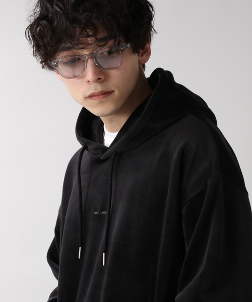 RAGEBLUE（レイジブルー）の「マイクロシャギー/プチ刺繍パーカー/238022（パーカー・メンズ・ブラック/オフホワイト/ブルー/ダークグレー/ブルー系その他・SMALL/MEDIUM/LARGE）」の11枚目の写真