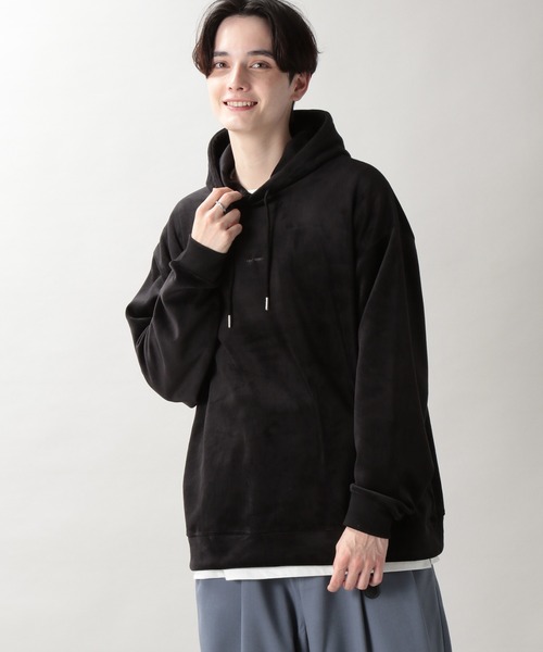 RAGEBLUE（レイジブルー）の「マイクロシャギー/プチ刺繍パーカー/238022（パーカー・メンズ・ブラック/オフホワイト/ブルー/ダークグレー/ブルー系その他・SMALL/MEDIUM/LARGE）」の10枚目の写真