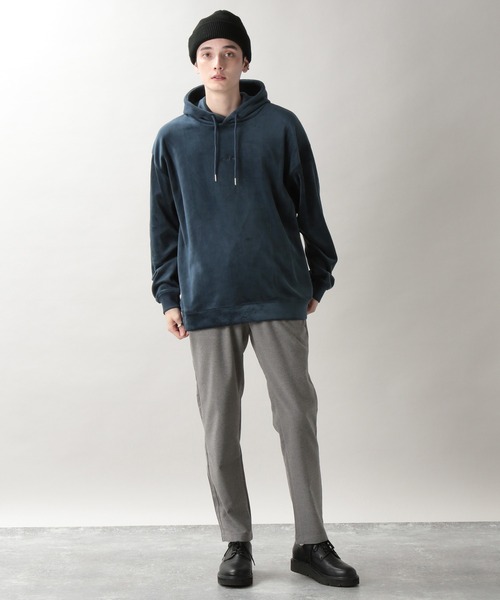 RAGEBLUE（レイジブルー）の「マイクロシャギー/プチ刺繍パーカー/238022（パーカー・メンズ・ブラック/オフホワイト/ブルー/ダークグレー/ブルー系その他・SMALL/MEDIUM/LARGE）」の15枚目の写真