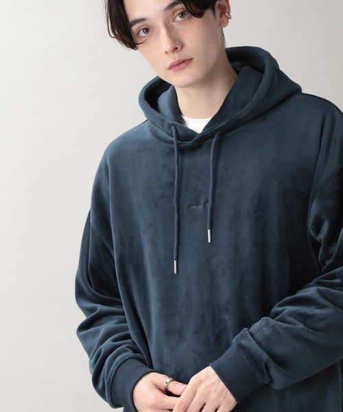 RAGEBLUE（レイジブルー）の「マイクロシャギー/プチ刺繍パーカー/238022（パーカー・メンズ・ブラック/オフホワイト/ブルー/ダークグレー/ブルー系その他・SMALL/MEDIUM/LARGE）」の17枚目の写真