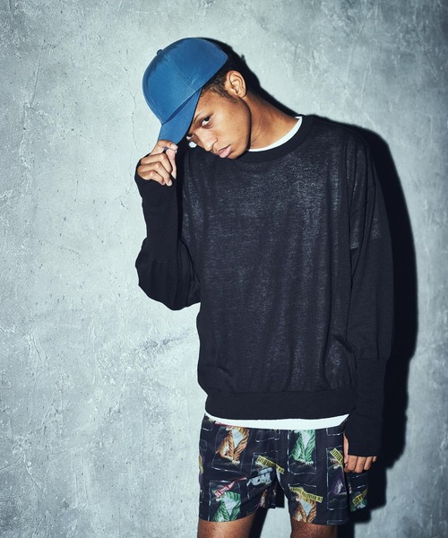 glamb(グラム)の「Nylon Athletic Cap by Mighty Shine / ナイロンアスレチックキャップ バイ マイティ―シャイン(キャップ・メンズ・ブルー/ブラック/ベージュ・FREE)」の1枚目の写真