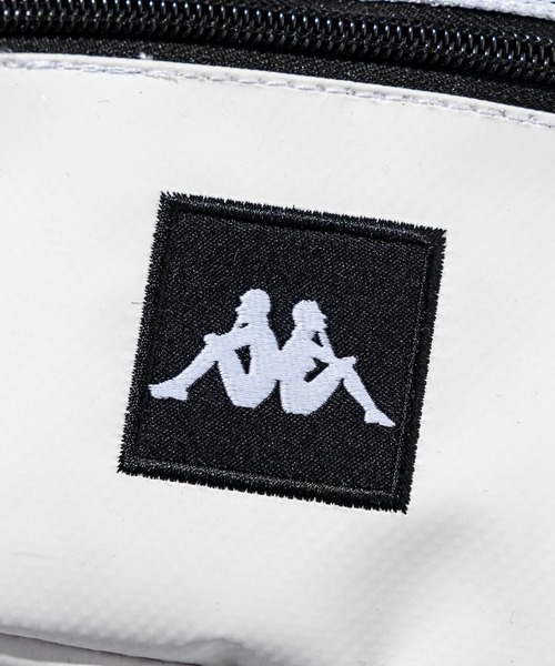 Kappa（カッパ）の「【UNI】Kappa(カッパ)222 BANDA BAYES CROSSBODY BAG（ボディバッグ/ウエストポーチ・メンズ・ホワイト×ブラック/ブラック×ブラック・XS）」の6枚目の写真