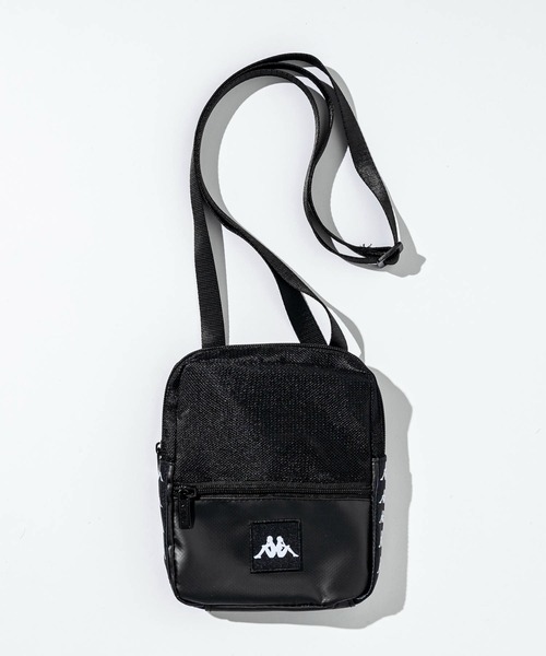 Kappa（カッパ）の「【UNI】Kappa(カッパ)222 BANDA BAYES CROSSBODY BAG（ボディバッグ/ウエストポーチ・メンズ・ホワイト×ブラック/ブラック×ブラック・XS）」の11枚目の写真