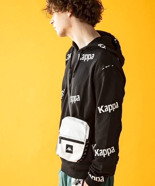 Kappa（カッパ）の「【UNI】Kappa(カッパ)222 BANDA BAYES CROSSBODY BAG（ボディバッグ/ウエストポーチ・メンズ・ホワイト×ブラック/ブラック×ブラック・XS）」の19枚目の写真