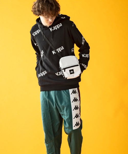 Kappa（カッパ）の「【UNI】Kappa(カッパ)222 BANDA BAYES CROSSBODY BAG（ボディバッグ/ウエストポーチ・メンズ・ホワイト×ブラック/ブラック×ブラック・XS）」の17枚目の写真