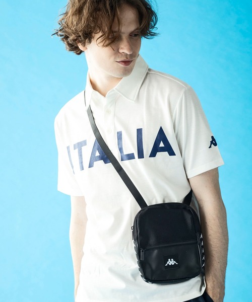 Kappa（カッパ）の「【UNI】Kappa(カッパ)222 BANDA BAYES CROSSBODY BAG（ボディバッグ/ウエストポーチ・メンズ・ホワイト×ブラック/ブラック×ブラック・XS）」の16枚目の写真