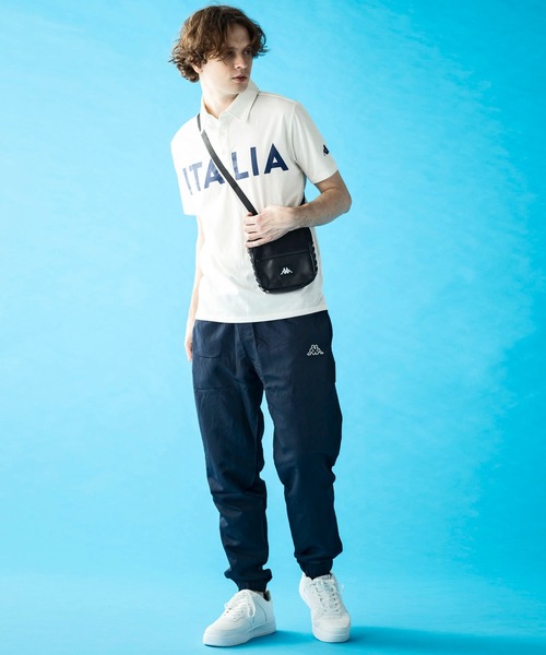 Kappa（カッパ）の「【UNI】Kappa(カッパ)222 BANDA BAYES CROSSBODY BAG（ボディバッグ/ウエストポーチ・メンズ・ホワイト×ブラック/ブラック×ブラック・XS）」の15枚目の写真