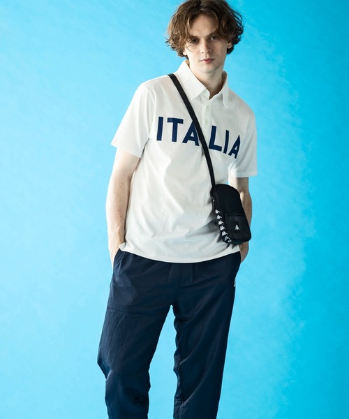 Kappa（カッパ）の「【UNI】Kappa(カッパ)222 BANDA BAYES CROSSBODY BAG（ボディバッグ/ウエストポーチ・メンズ・ホワイト×ブラック/ブラック×ブラック・XS）」の13枚目の写真