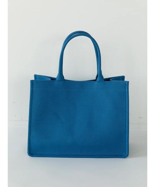 koe(コエ)の「キャンバスブックトート*(トートバッグ・レディース・ブラック/グレー/ピンク/ブルー/グリーン/アイボリー/ベージュ・FREE)」の15枚目の写真