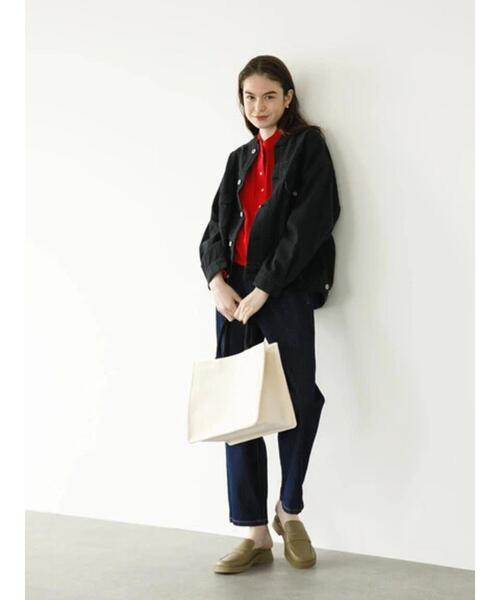 koe(コエ)の「キャンバスブックトート*(トートバッグ・レディース・ブラック/グレー/ピンク/ブルー/グリーン/アイボリー/ベージュ・FREE)」の18枚目の写真