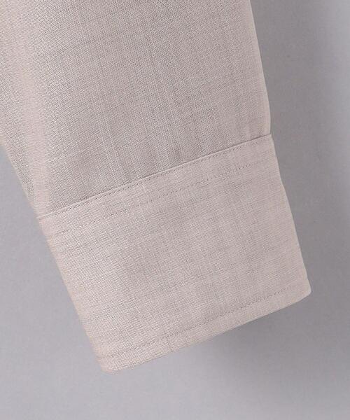 AURALEE(オーラリー)の「<AURALEE(オーラリー)> シアー レギュラーカラー シャツ■■■(シャツ/ブラウス・メンズ・ライトグレー/ナチュラル・4/3/5)」の5枚目の写真