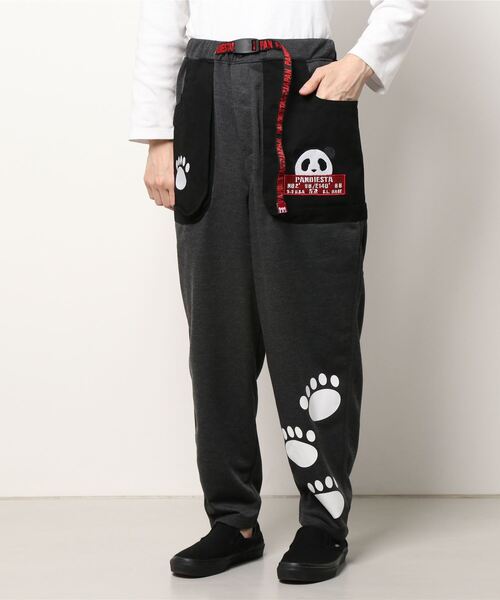 PANDIESTA（パンディエスタ）の「熊猫謹製 スウェットサルエルパンツ