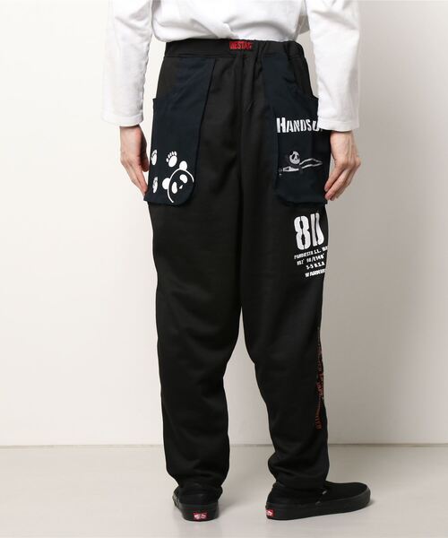 PANDIESTA（パンディエスタ）の「熊猫謹製 スウェットサルエルパンツ
