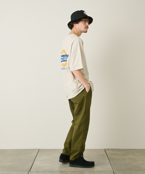Dickies(ディッキーズ)の「【一部SHOP限定】【Dickies/ディッキーズ】別注バックプリント手書きロゴビッグTee(Tシャツ/カットソー・メンズ・ブラック/グレー/ホワイト/ネイビー・FREE)」の10枚目の写真