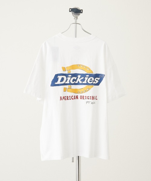 Dickies(ディッキーズ)の「【一部SHOP限定】【Dickies/ディッキーズ】別注バックプリント手書きロゴビッグTee(Tシャツ/カットソー・メンズ・ブラック/グレー/ホワイト/ネイビー・FREE)」の18枚目の写真