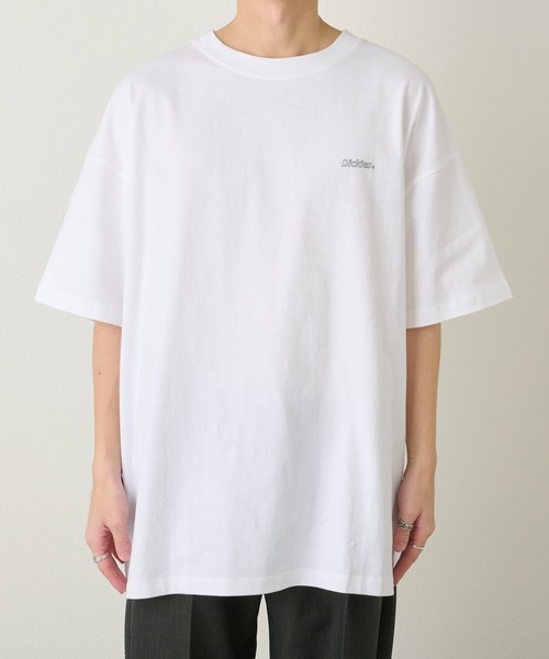 Dickies(ディッキーズ)の「【一部SHOP限定】【Dickies/ディッキーズ】別注バックプリント手書きロゴビッグTee(Tシャツ/カットソー・メンズ・ブラック/グレー/ホワイト/ネイビー・FREE)」の20枚目の写真