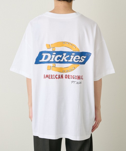 Dickies(ディッキーズ)の「【一部SHOP限定】【Dickies/ディッキーズ】別注バックプリント手書きロゴビッグTee(Tシャツ/カットソー・メンズ・ブラック/グレー/ホワイト/ネイビー・FREE)」の14枚目の写真