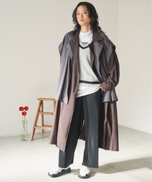 ANGIE | ベスト付き 3WAYデザインコート(トレンチコート)