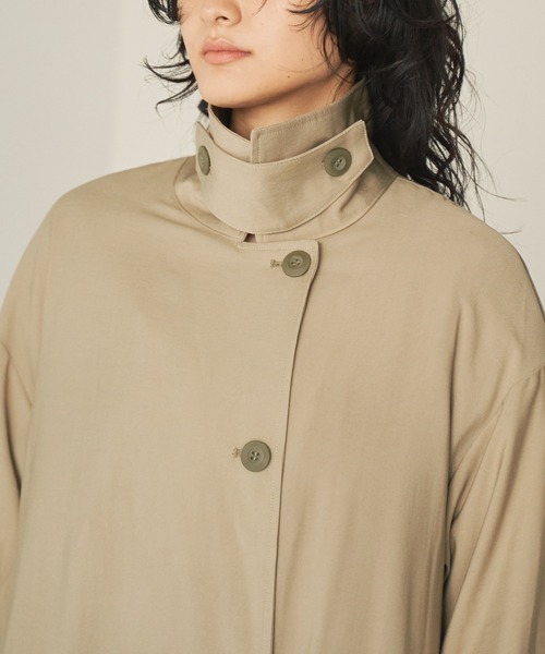 ANGIE（アンジー）の「ベスト付き 3WAYデザインコート（トレンチコート・レディース・ベージュ/スミクロ/ライトベージュ・FREE）」の14枚目の写真