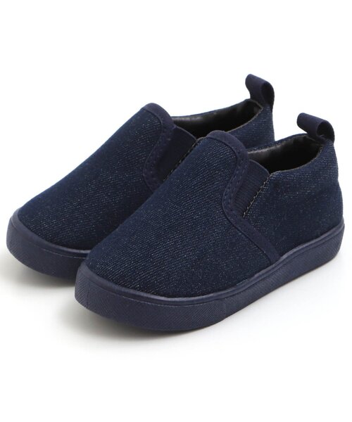 Ampersand（アンパサンド）の「/無地スリッポン（スリッポン・キッズ・キャメル/ブラック/ネイビー/カーキ/その他10/グレー/パープル・13/17/18/19/20/21/14/15 /16）」の5枚目の写真