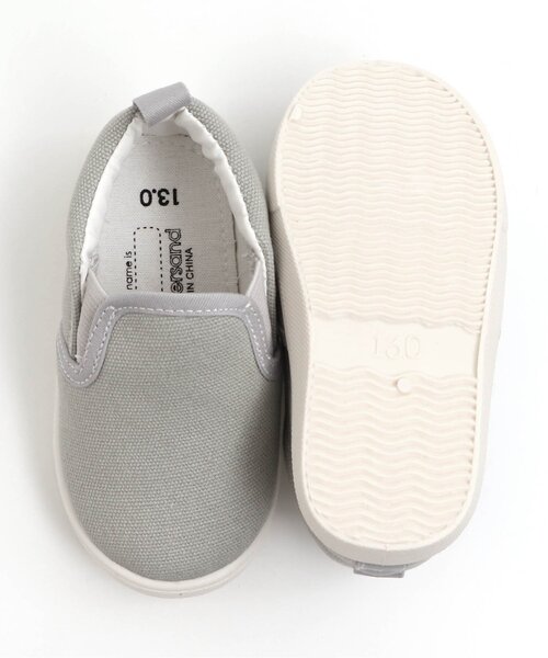 Ampersand（アンパサンド）の「/無地スリッポン（スリッポン・キッズ・キャメル/ブラック/ネイビー/カーキ/その他10/グレー/パープル・13/17/18/19/20/21/14/15 /16）」の9枚目の写真