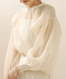 mline | [mline] シアーボリューム袖ブラウス(シャツ/ブラウス)