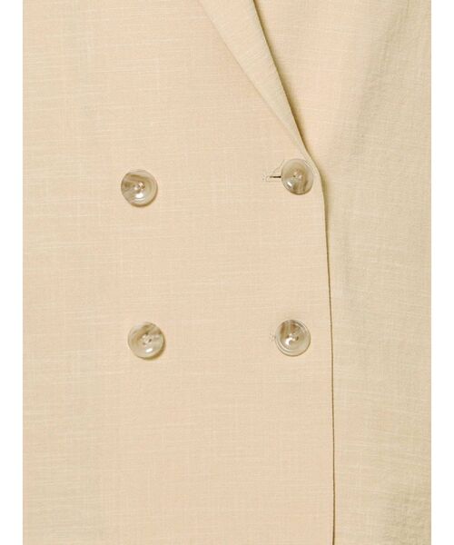 LAGUNAMOON（ラグナムーン）の「ナチュラルイージージャケット（テーラードジャケット・レディース・ベージュ/ピンク/ブルー・FREE）」の18枚目の写真