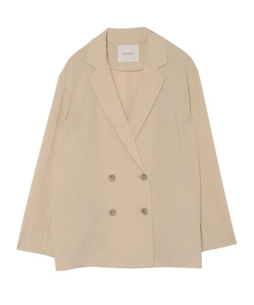 LAGUNAMOON（ラグナムーン）の「ナチュラルイージージャケット（テーラードジャケット・レディース・ベージュ/ピンク/ブルー・FREE）」の21枚目の写真