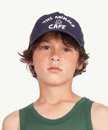 The animals observatory / フロント ロゴプリント キャップ