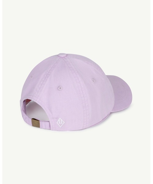 The animals observatory(ジ・アニマルズ・オブザーバトリー)の「The animals observatory / フロント ロゴプリント キャップ(キャップ・キッズ・ネイビー/ラベンダー・M/L)」の21枚目の写真