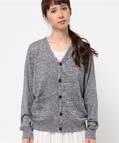 WEGO（ウィゴー）の「WEGO/引き揃えカーディガン（カーディガン/ボレロ・メンズ・ネイビー/レッド・MEDIUM/LARGE）」の8枚目の写真