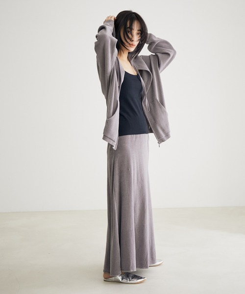 SALON adam et rope'(サロン アダム エ ロペ)の「【TRUE COTTON】カップ付きバックデザインキャミソール(キャミソール・レディース・ブラック/ホワイト/ベージュ・FREE)」の7枚目の写真