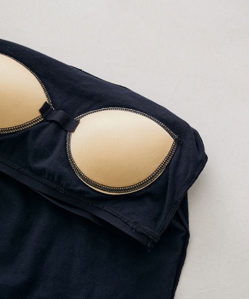 SALON adam et rope'(サロン アダム エ ロペ)の「【TRUE COTTON】カップ付きバックデザインキャミソール(キャミソール・レディース・ブラック/ホワイト/ベージュ・FREE)」の13枚目の写真